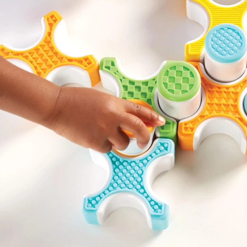 Guidecraft Grippies Magnetic Stackers 24Pcs / Empileurs magnétiques 24 pièces