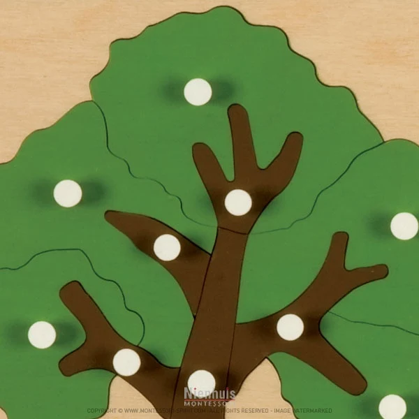 Puzzle de botanique : arbre