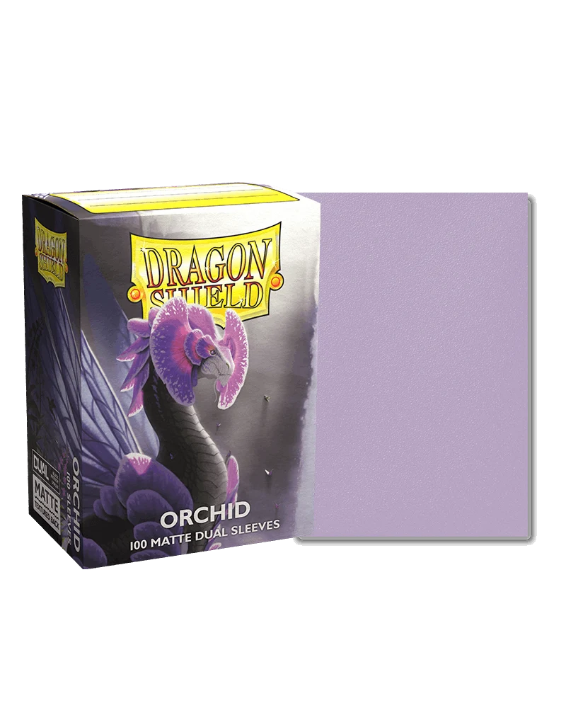 100 protège cartes - Dragon Shield - standard, Dual Mat - Orchid