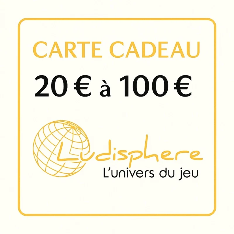 Carte cadeau Ludisphere (dématérialisée)