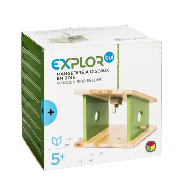OXYBUL - Mangeoire à oiseaux en bois