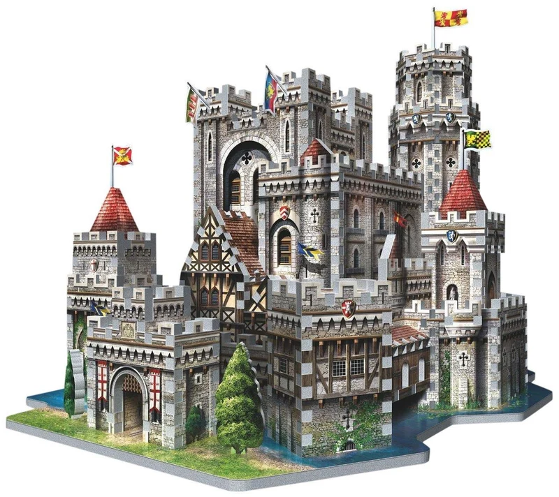 Wrebbit 3D Puzzle Camelot Castle / Casse-tête 3D du château de Camelot