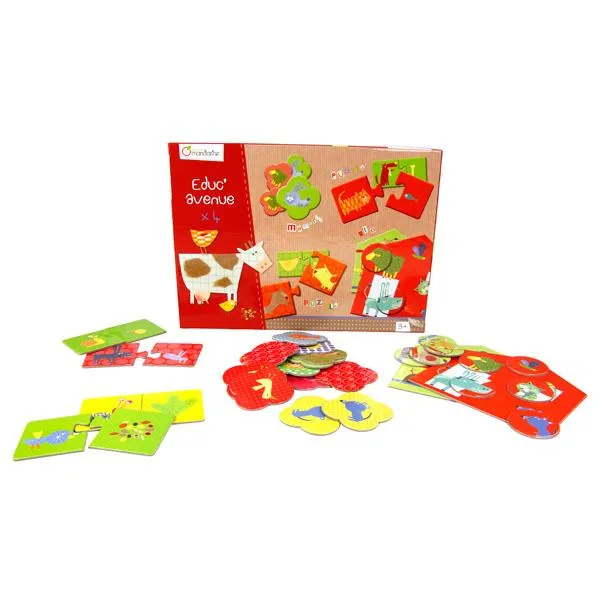 Avenue Mandarine Puzzle Ferme / farm puzzle
