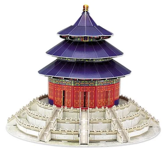 3D Puzzle The Temple Of Heaven / Casse-Tête 3D Temple Céleste