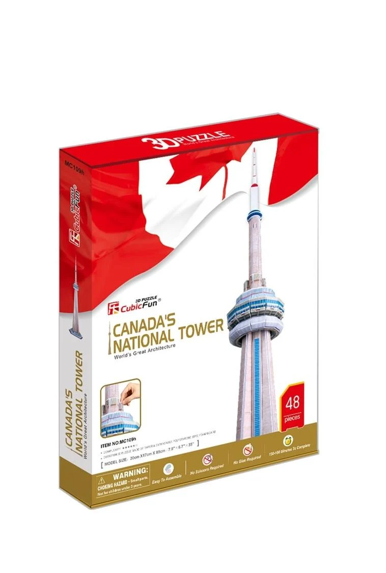 3D Puzzle CN Tower / Casse-tête 3D Tour CN