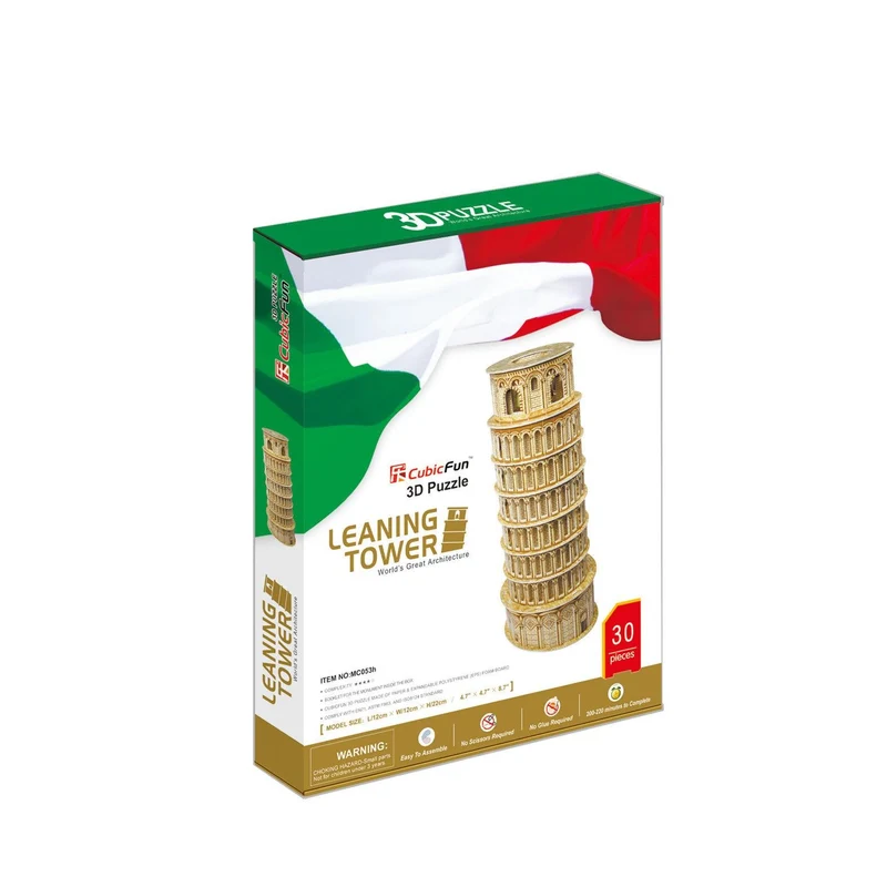 3D Puzzle Leaning Tower of Pisa / Casse-Tête 3D Tour Penchée de Pise
