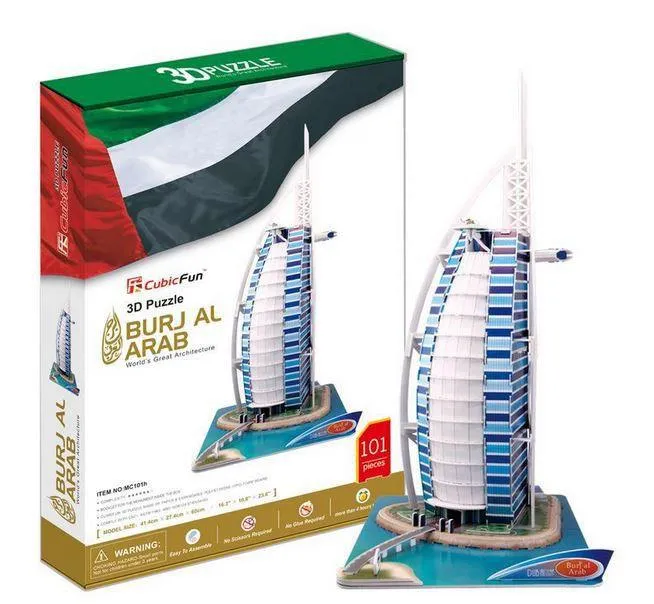 3D Puzzle Burj Al Arab / Casse-Tête 3D
