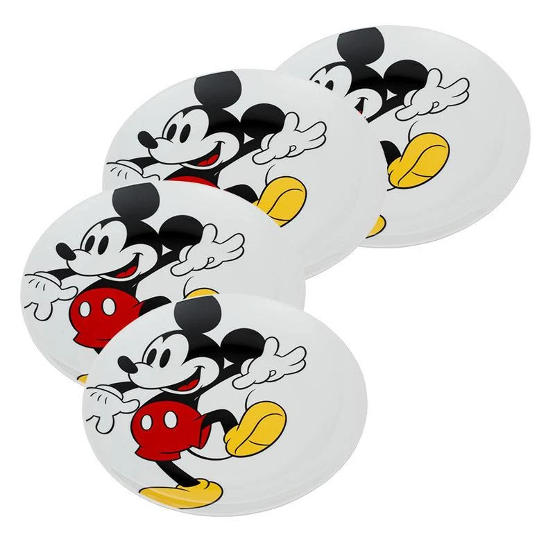 Mickey Mouse 4Pcs Plate Set / Ensemble de 4 assiettes