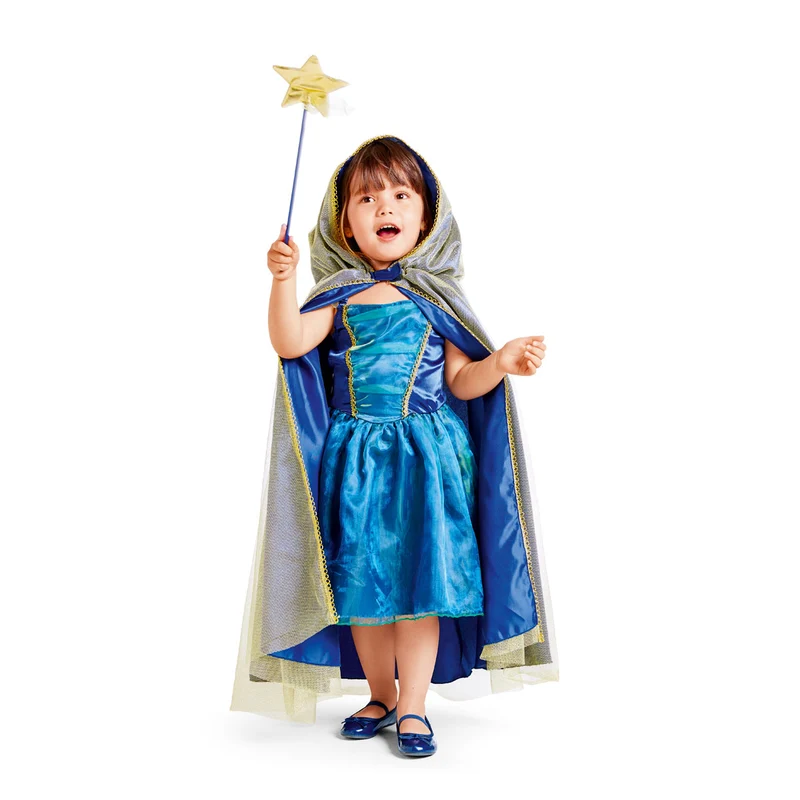 OXYBUL - Déguisement magicienne des brumes 6-8 ans