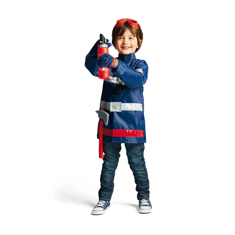 OXYBUL - Déguisement Pompier avec accessoires 6-8 ans
