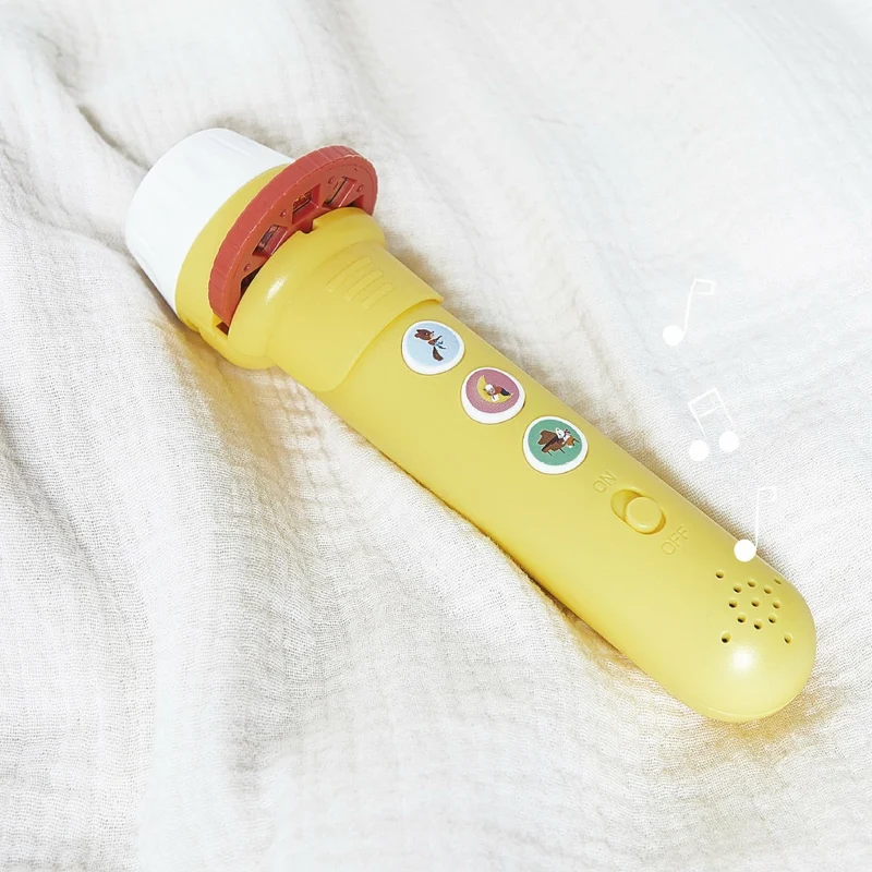 Janod - lampe sonore merveilleuse l'heure des bisous - lampe à histoires - 🧒3 ans+