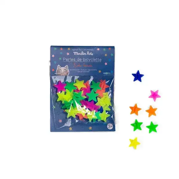 Moulin Roty - Aujourd'hui c'est mercredi - Perles pour rayons de vélo - 2 ans+