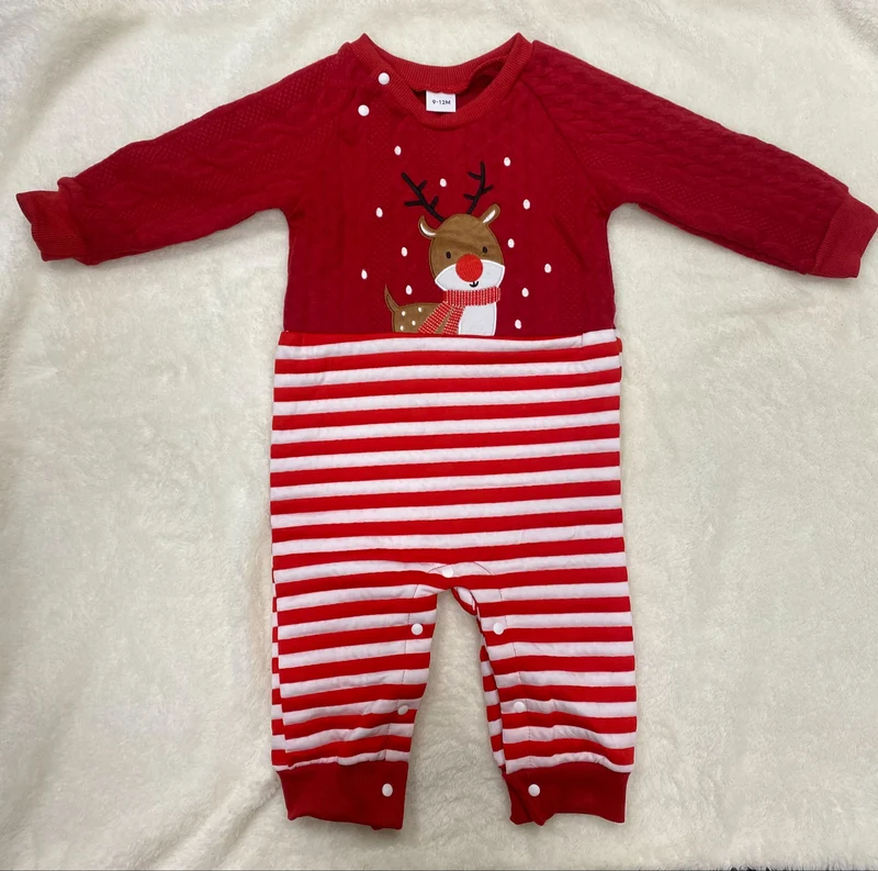 Noël - tenue de Noël bébé - combinaison mixte
