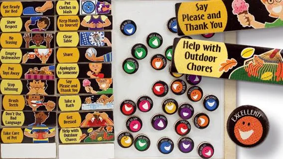 Melissa & Doug Magnetic Responsibility Chart / Melissa & Doug Tableau de responsabilités magnétique