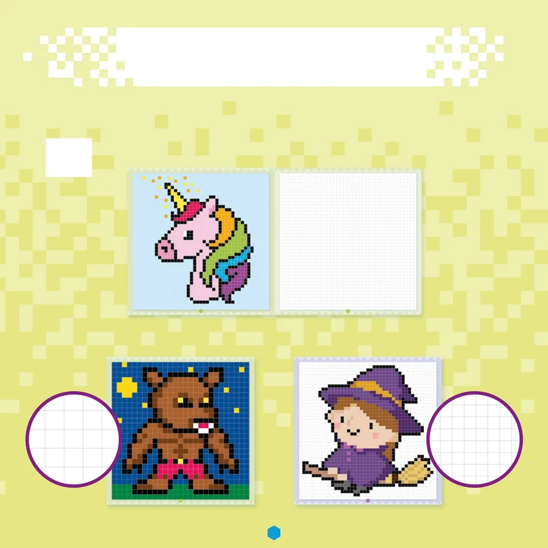 Je Colorie en Pixels – Les Créatures Fantastiques | Pixel Art & Coloriages Mystères