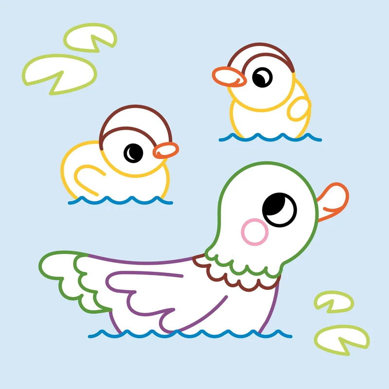 Mes Premiers Coloriages Sans Dépasser – Bébés Animaux | Livre de Coloriage Enfant