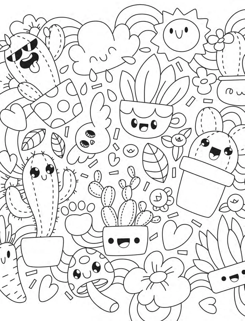 Mon Grand Coffret Passion Kawaii – Dessin, Feutres Pastel & Tatouages