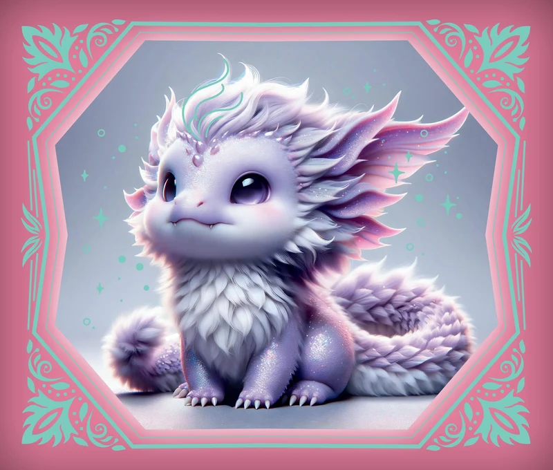 Cartes à Gratter Étincelantes Bébés Dragons – Fantasy Dreams PRECIOSA