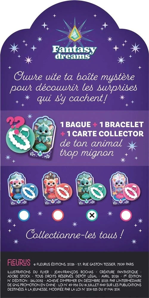 Mes Bijoux Surprise TAHIA – Kit Créatif Bracelet, Bague & Carte Scintillante