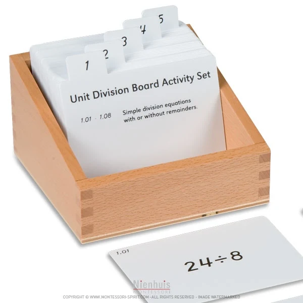 Exercices de division (en anglais)