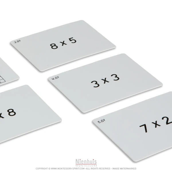 Exercices de multiplication (en anglais)