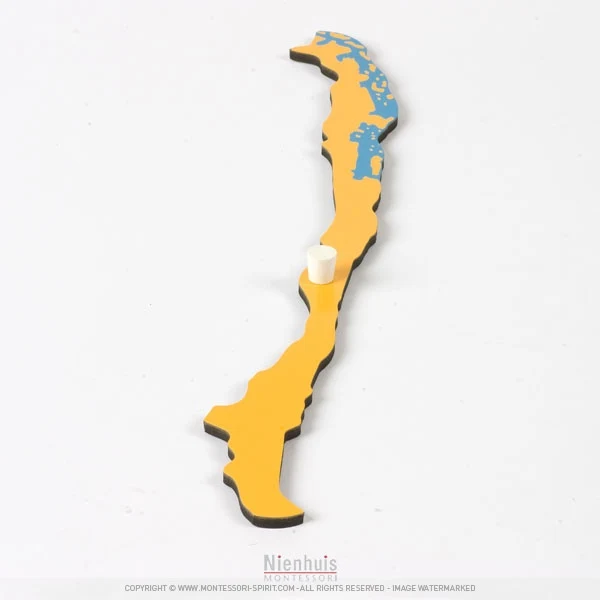 Pièce puzzle d'Amérique du Sud : Chili