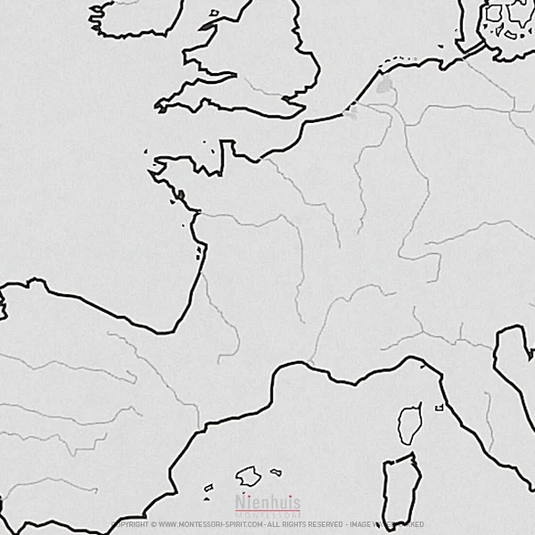 Cours d'eau de l'Europe x50