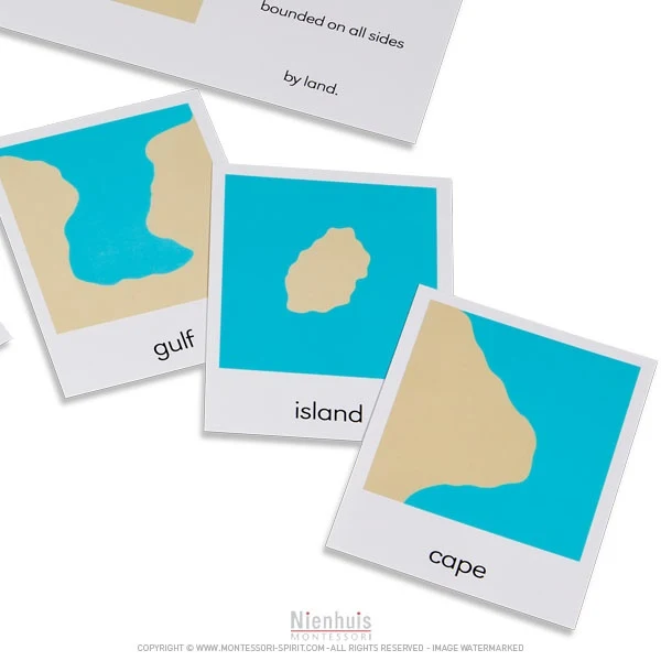 Cartes des formes de la terre et des mers (anglais)