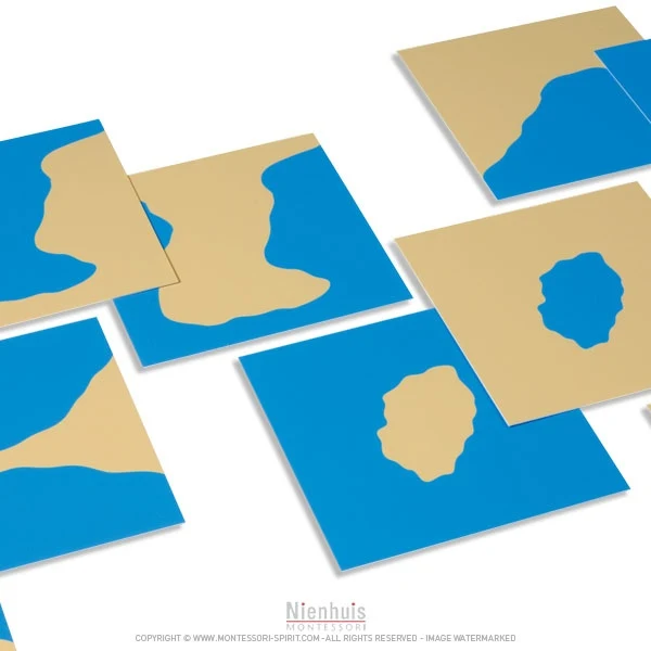 Cartes des formes géographiques
