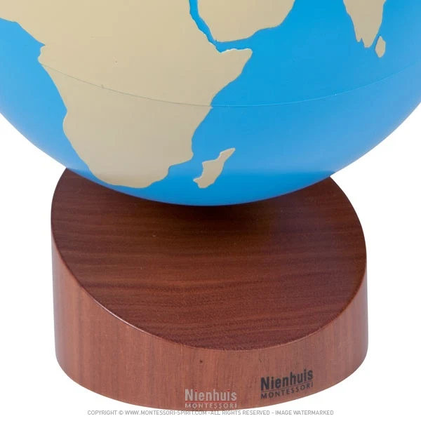 Globe des parties du monde