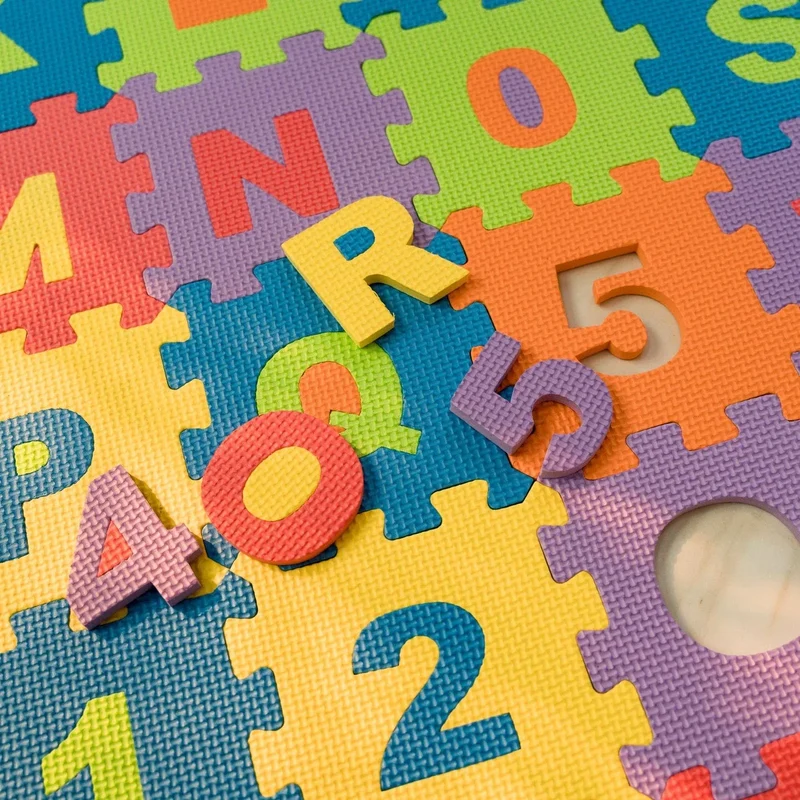 Kids EVA Mini Alphabet & Numbers 36 Pack