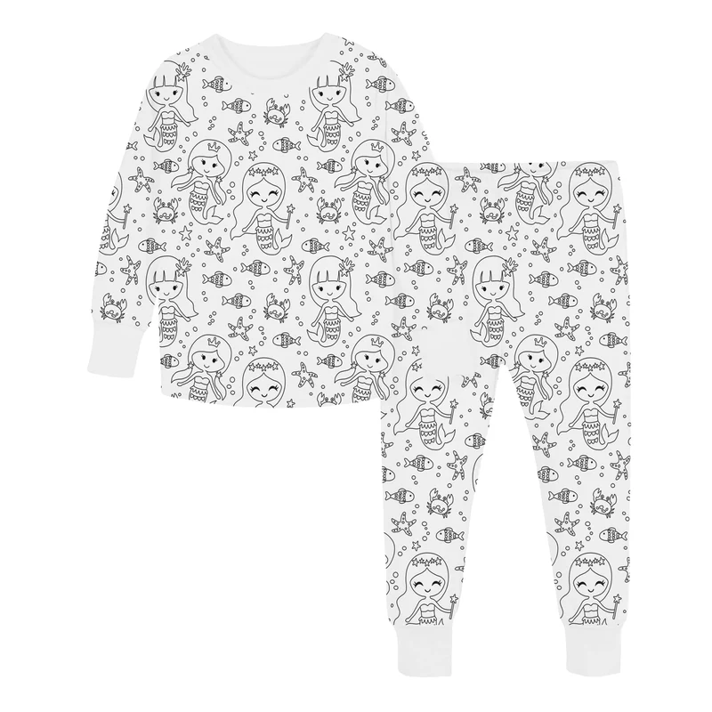 Coloriage Montessori Pyjama