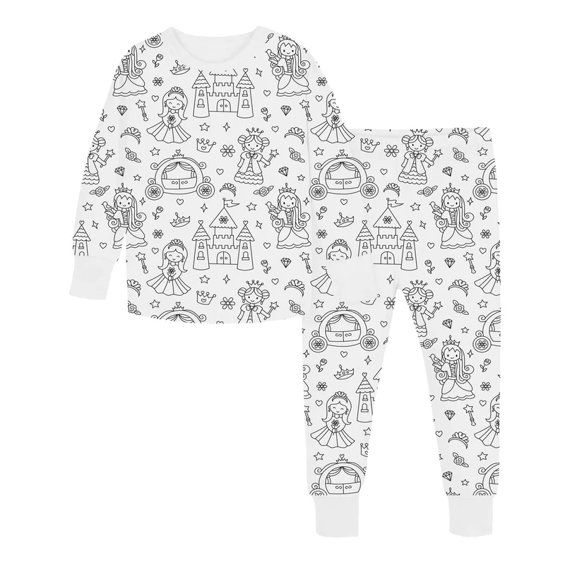 Coloriage Montessori Pyjama