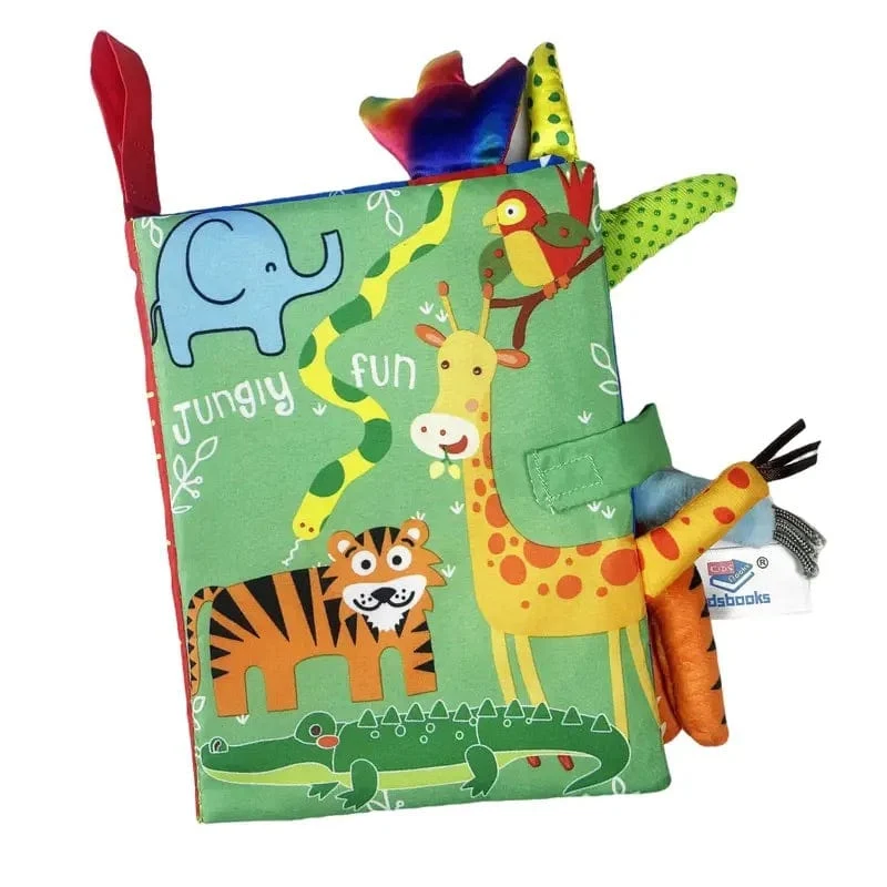 Livre en tissu de queues d'animaux en 3D - Édition Spéciale