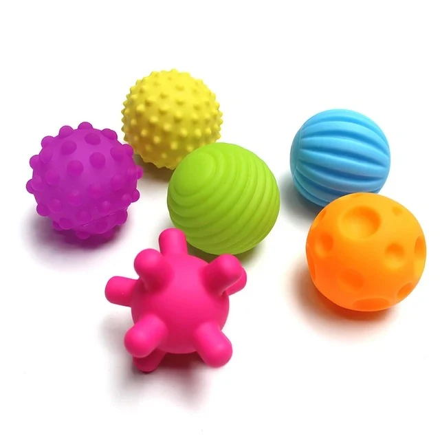 Pack de 6 Boules Sensorielles