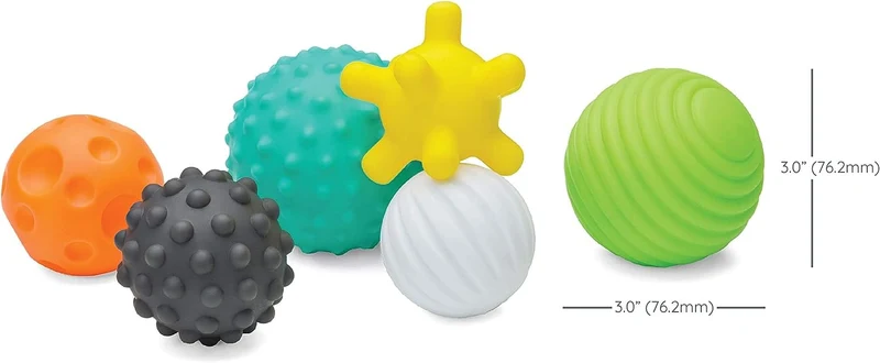 Pack de 6 Boules Sensorielles