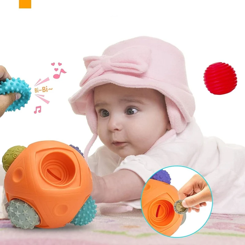 Boule sensorielle Montessori pour Bébés & Tout-Petits