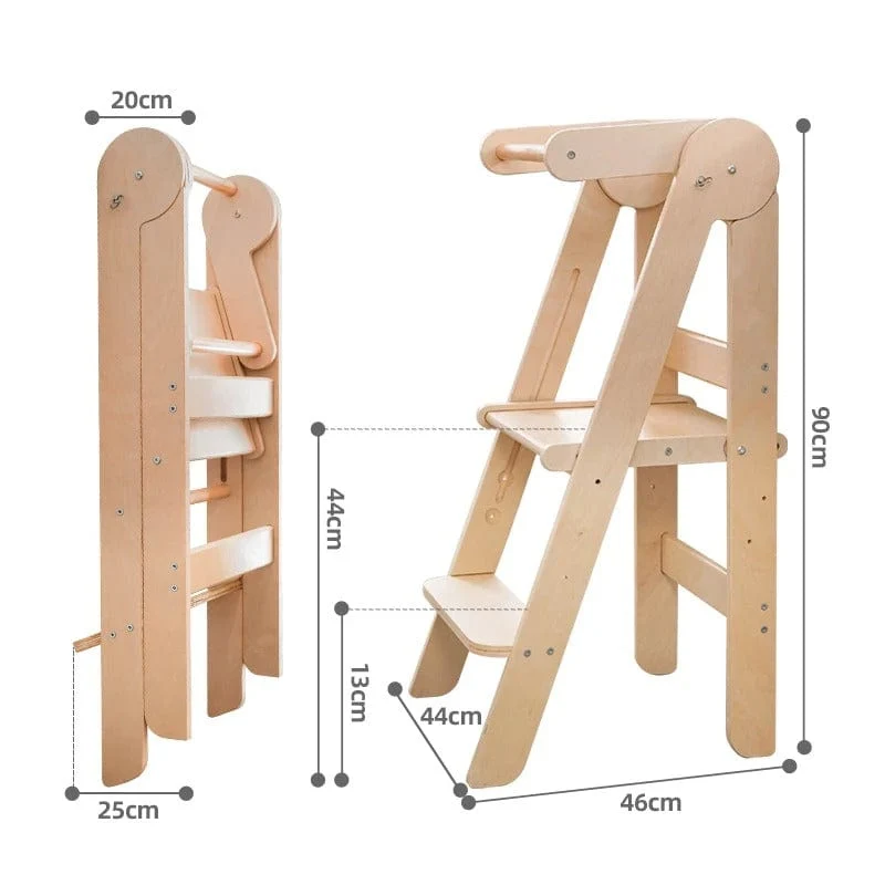 Tour d'observation Montessori pliable et ajustable