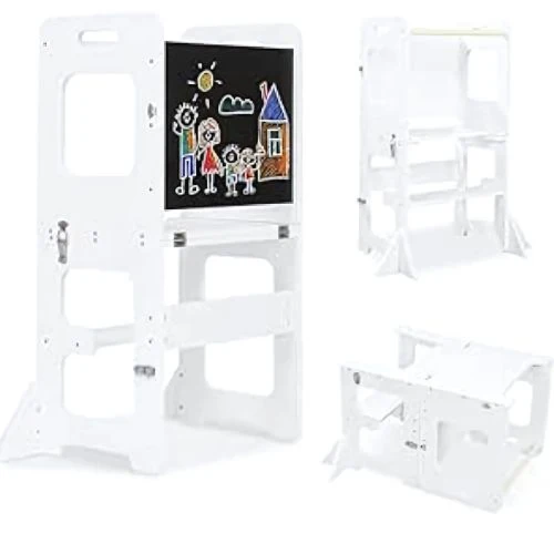 Tour d'observation : Table et chaise Montessori 2-en-1