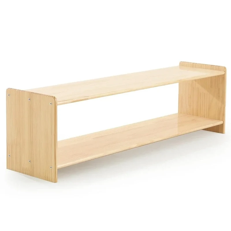 Armoire de rangement en bois Montessori
