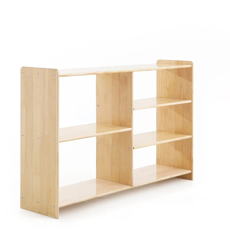 Armoire de rangement en bois Montessori