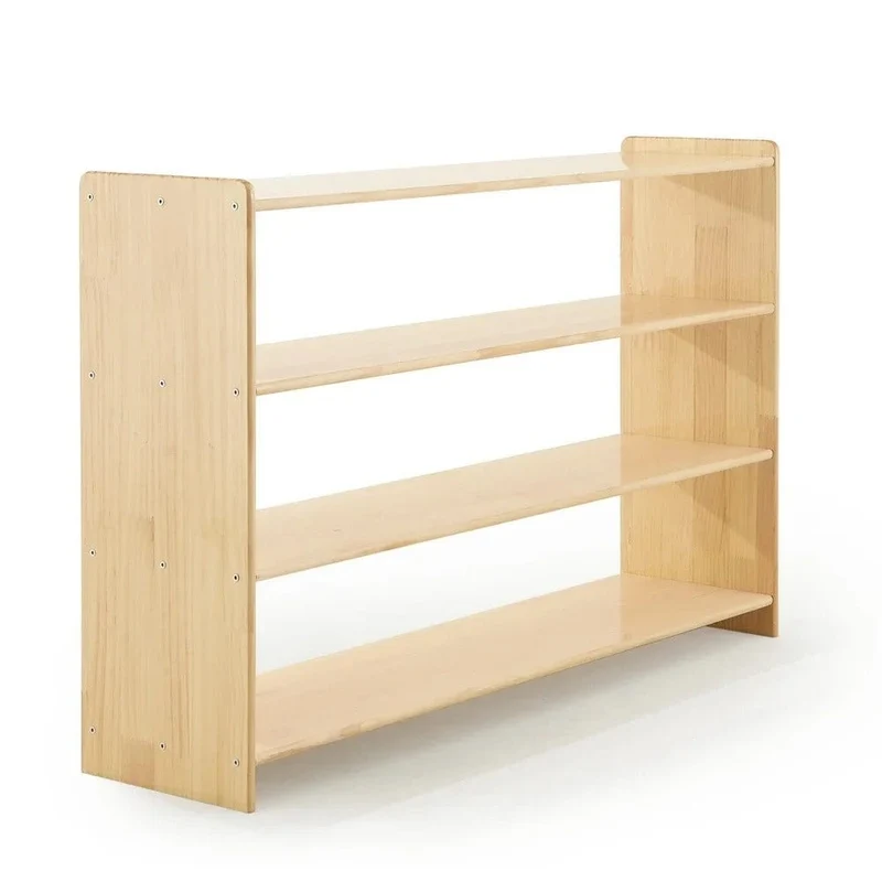 Armoire de rangement en bois Montessori