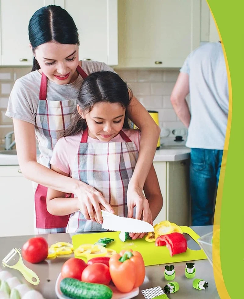 Ensemble Montessori d'Ustensiles de Cuisine (13 pièces)