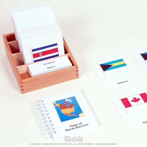 Cartes des drapeaux d'Amérique du Nord