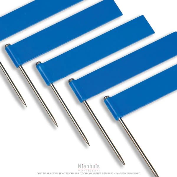 Drapeaux supplémentaires bleu x10