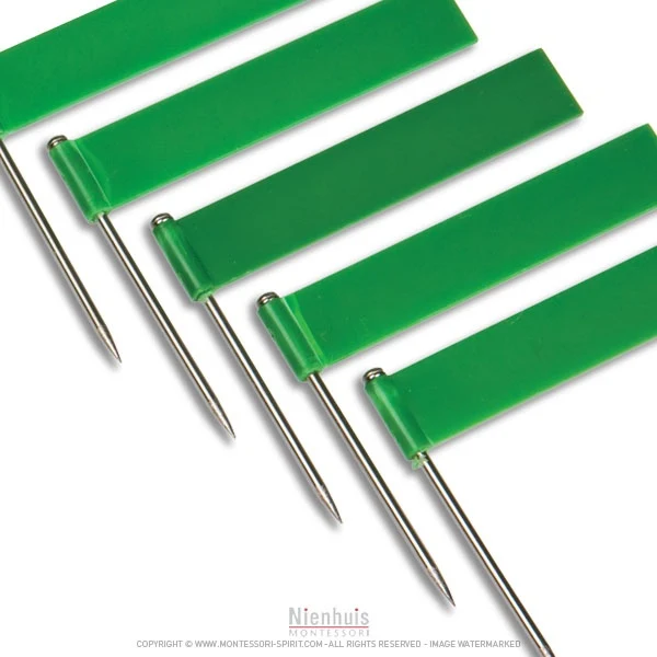 Drapeaux supplémentaires vert x10