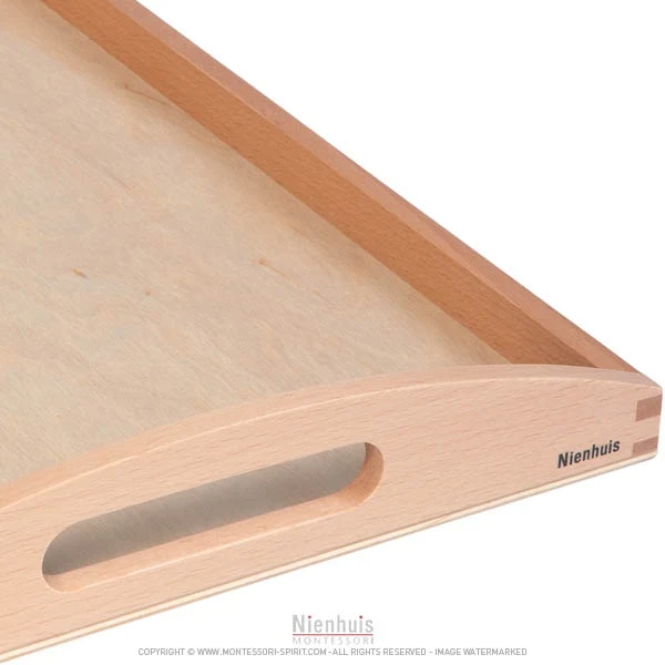 Grand plateau en bois
