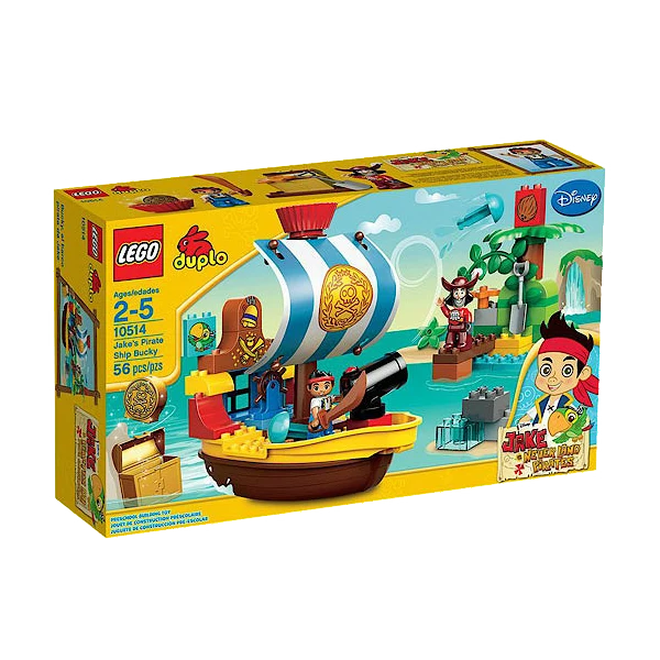 Lego Duplo Jake's Pirate Ship - 10514