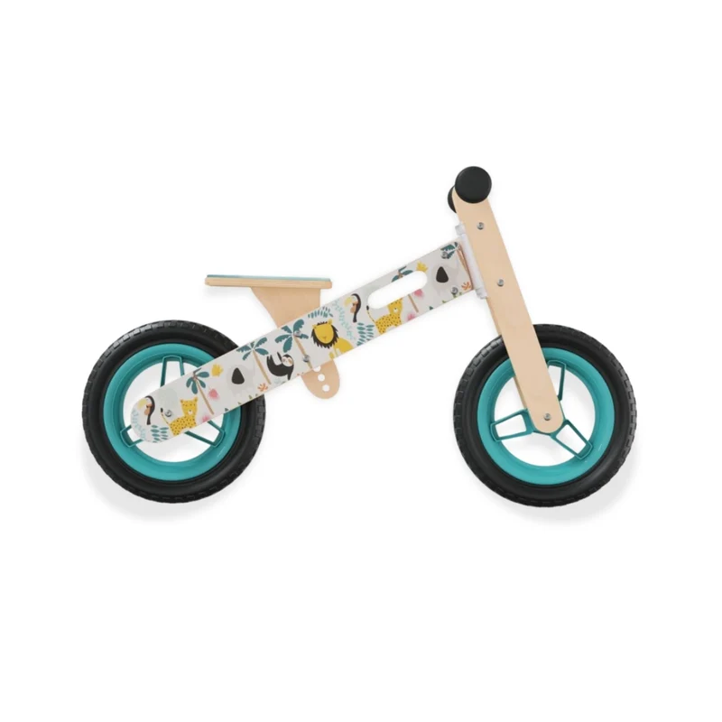 Draisienne Evolutive Bois 3-6 ans - Motif Jungle | Renard | Véhicules - STYL