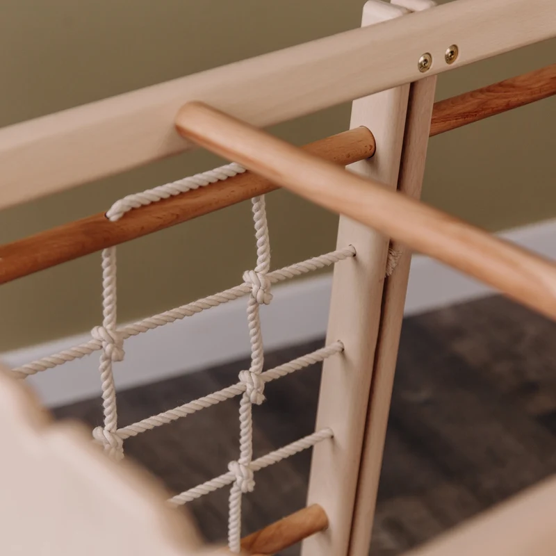 Aire de jeux Intérieur enfant | Jeu Montessori en bois pour Enfants | Escalade 1 an à 5 ans